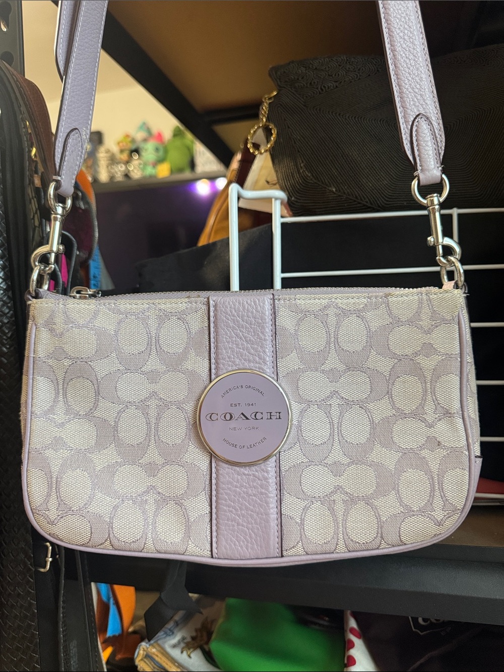 Coach Lonnie Baguette crossbody - Picture 4 of 16